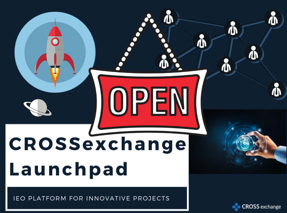 「CROSS exchange」Launchpadプラットフォーム公開のお知らせ（4/25)