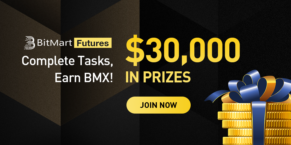 「BitMart」 賞金総額 $30,000 BitMart Futures タスクチャレンジ！！
