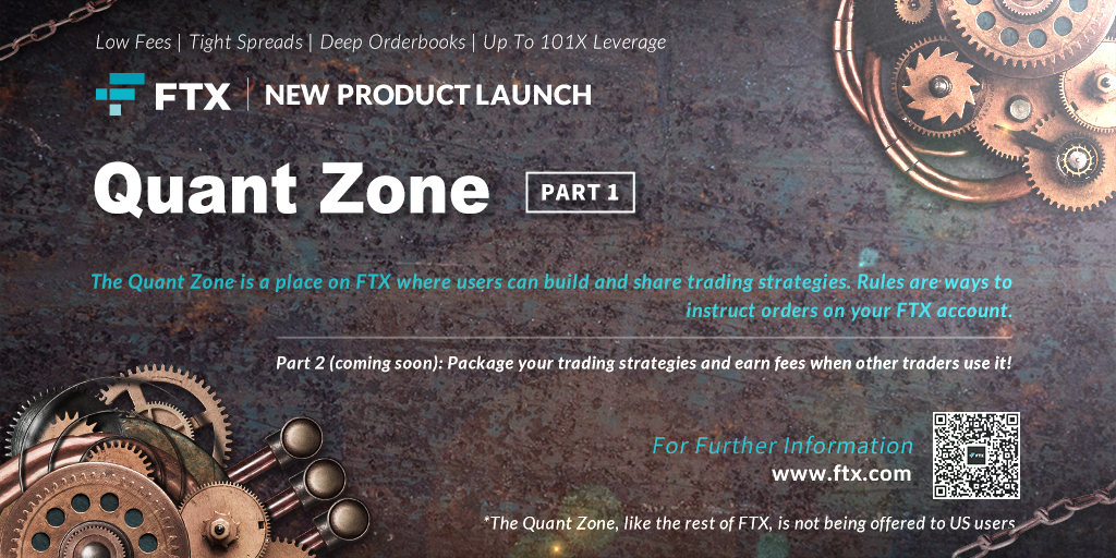 「FTX」ユーザーが取引戦略を構築および共有できる[Quant Zone]をリリース
