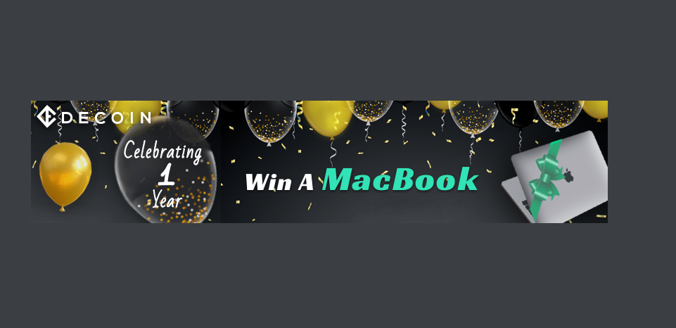 「DECOIN」最新のMackBook Pro13インチが当たるプロモーション