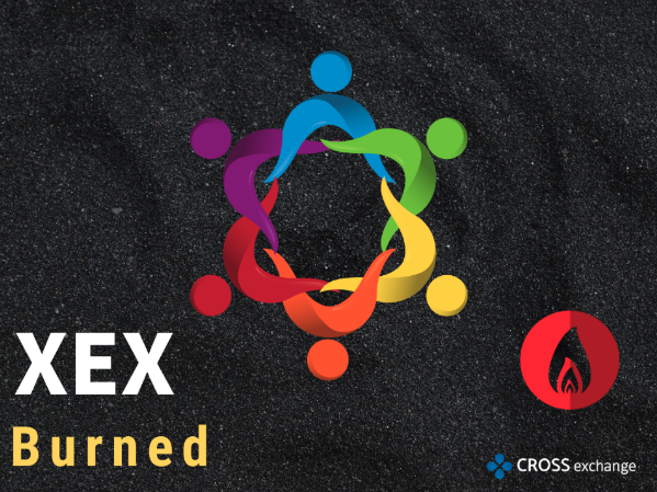 「CROSS exchange」XEXバーンの実装に関する通知（4/8）