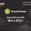 「Bithumb Global」Deposit＆Trade GRN、4 BTCを獲得！