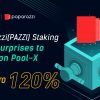 「KuCoin」パパラッチ（PAZZI）ステーキングを開始！APRは最大120％